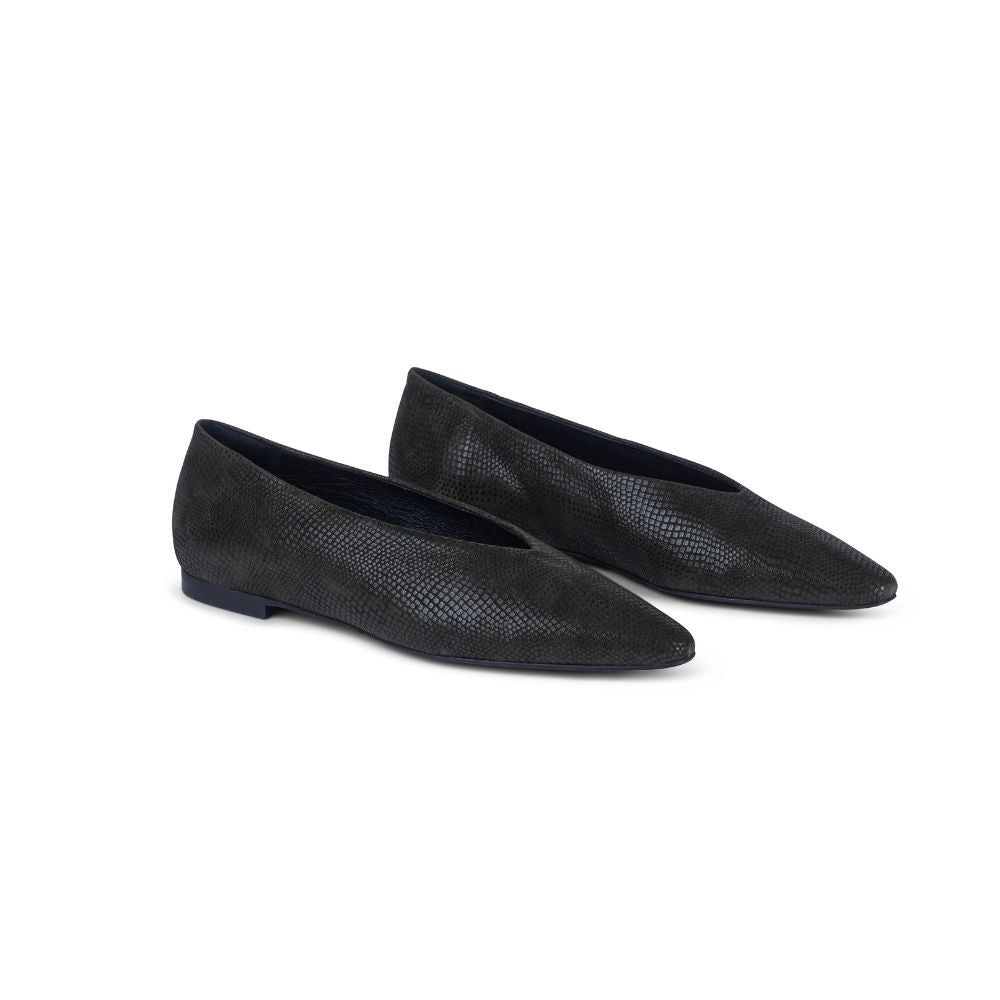 BALLET FLATS GABON GREEN KAKI