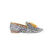 BERLIN Loafer Dotted White / Yellow