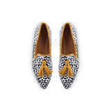 BERLIN Loafer Dotted White / Yellow