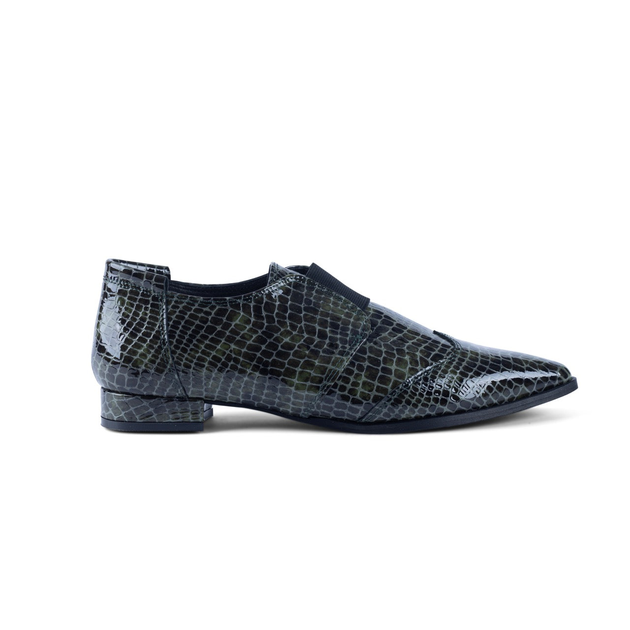 AMELIA Croco Green