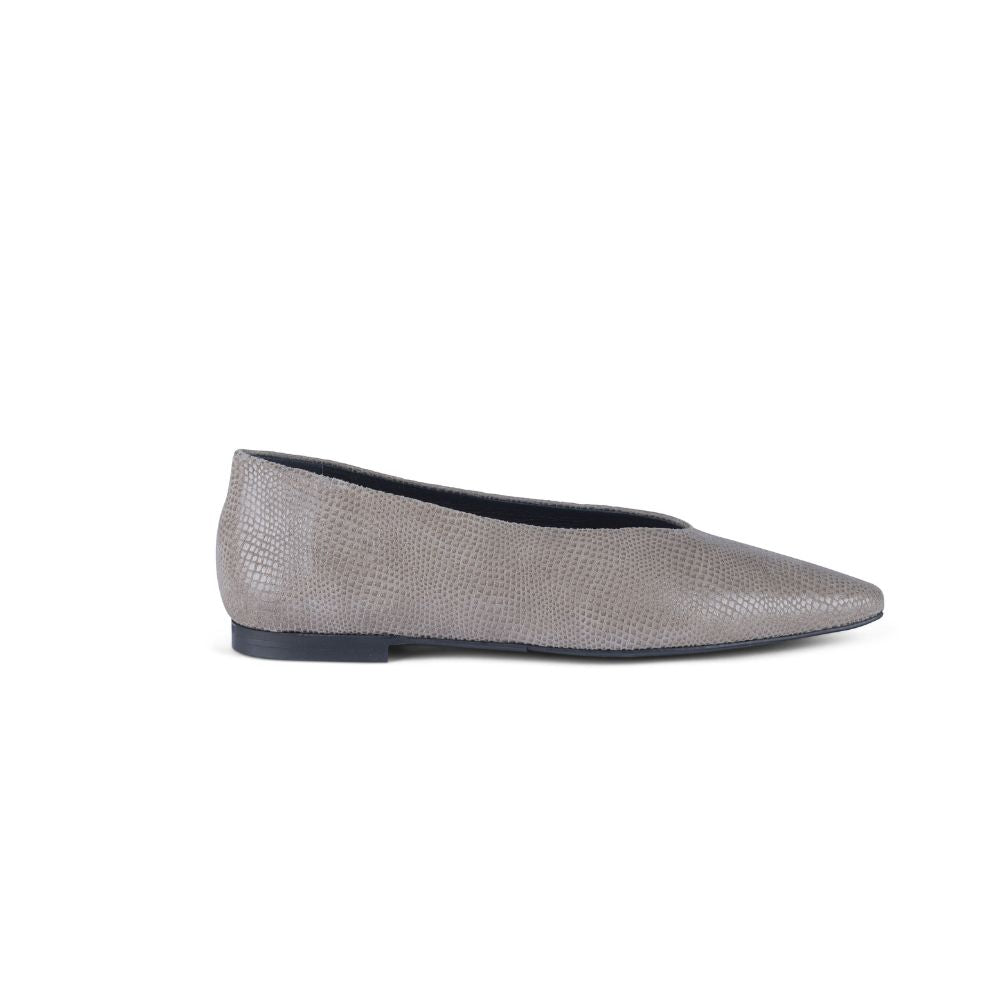 BALLET FLATS GABON TAUPE