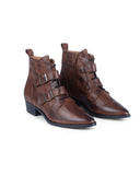 HIGH EDIT BOOT BROWN