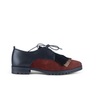 AYU CHUNCKY BLACK & BURGUNDY