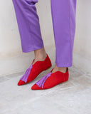 BLOSSOM WOMAN RED/PURPLE