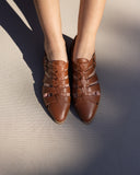 Athens Roman Sandal Brown