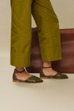 TUESDAY Sandal Green Olive