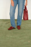 MOCASSIN EDIT BURGUNDY