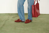 MOCASSIN EDIT BURGUNDY