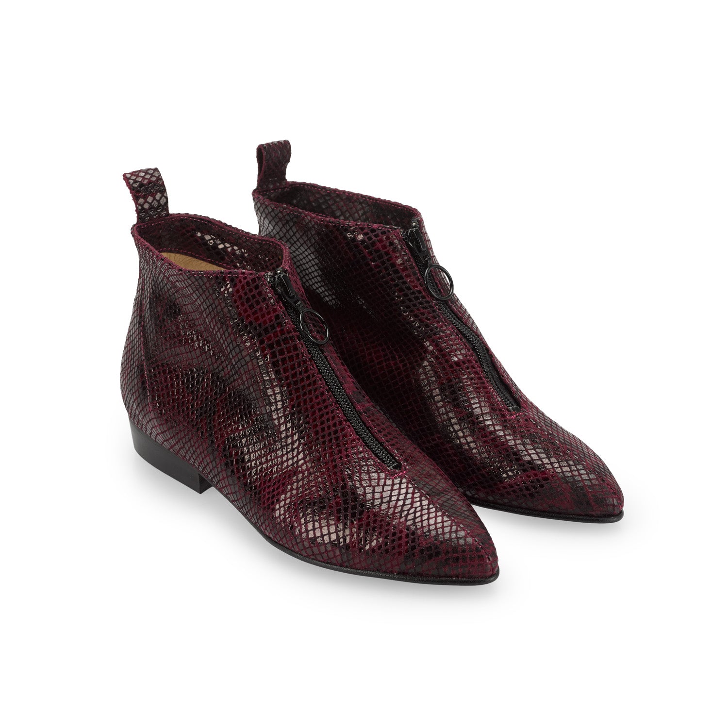 FEARLESS Boots Bordeaux